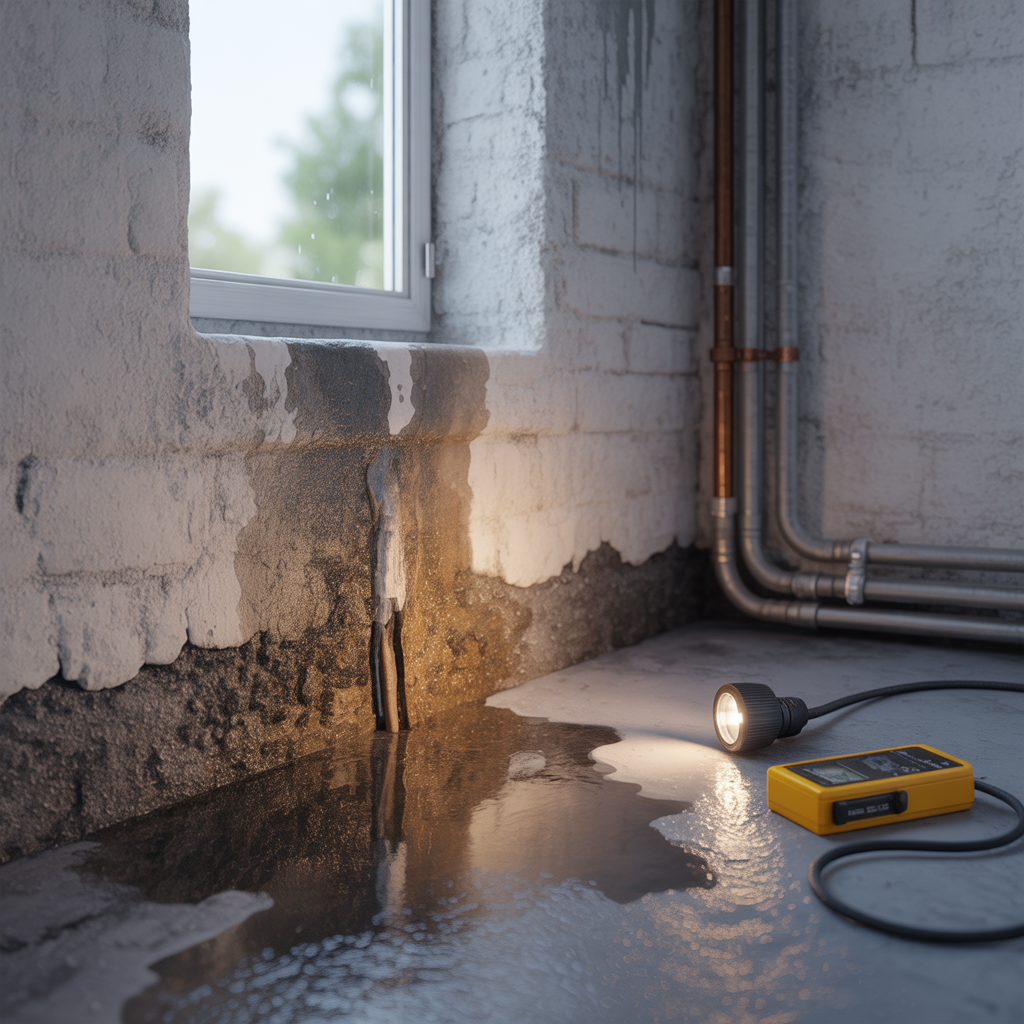 12.Sa identifierar du dolda vattenlackor i kallaren