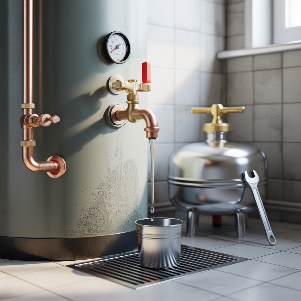 sakerhetsventil som droppar pa varmvattenberedare orsaker oc